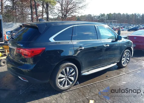 2015 Acura Mdx Technology Package из США, поврежденный, VIN 5FRYD4H49FB031228